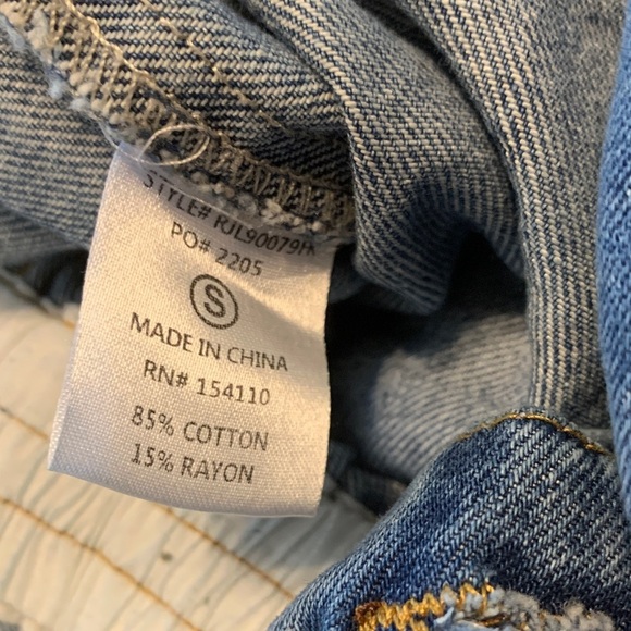 JLUXLABEL Blue Denim Jacket - Picture 5 of 5